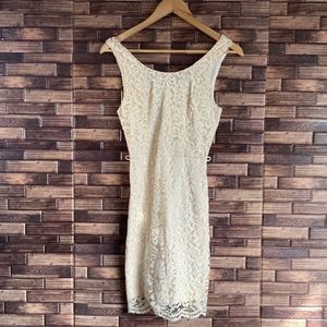 Women’s XS Maude Cream Lace Dress